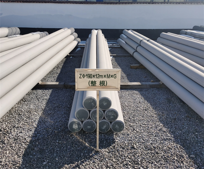 银川190×12米钢筋混凝土水泥电线杆