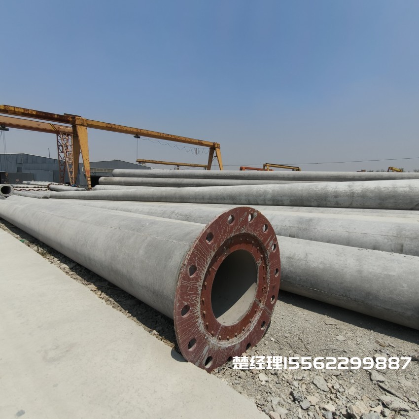 银川12米无拉线电杆